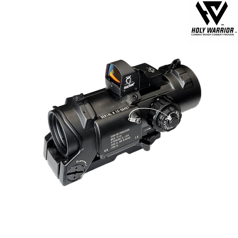 Scope Elcan DR 1-4x32 + Dot Docter BLACK Holy Warrior