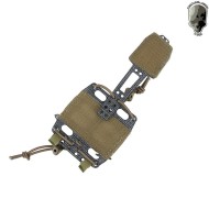 Tasca battery frame G. type per elmetti velcrata COYOTE BROWN tmc (tmc3505-cb)