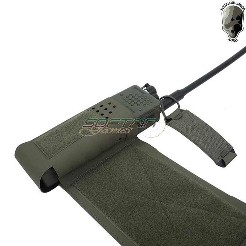 Tasca doppia porta Radio JPC/AVS/CPC RANGER GREEN Tmc (tmc3673-rg)