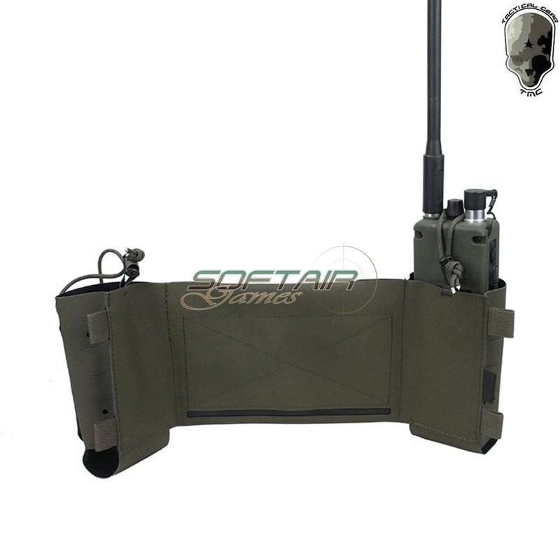 Tasca doppia porta Radio JPC/AVS/CPC RANGER GREEN Tmc (tmc3673-rg)