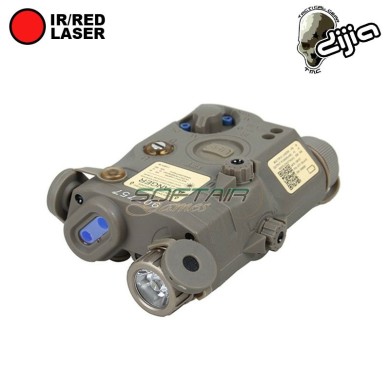 PEQ LA5-C UHP RED Laser/IR Laser by DIJIA - Softair Games - ASG Softair San  Marino