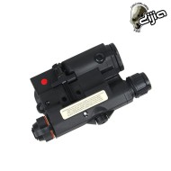 PEQ LA5-C UHP RED Laser/IR Laser BLACK by DIJIA (tmc-dj2022003-bk)