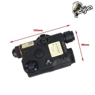 PEQ LA5-C UHP RED Laser/IR Laser BLACK by DIJIA (tmc-dj2022003-bk)