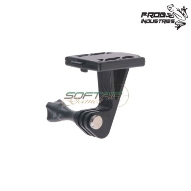 Excavator BLACK Helmet mount for GoPro Frog Industries® (fi-021059-bk)