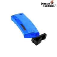 Mid-cap AEG Magazine 130bb w/Magpod BLUE Lancer Tactical (lat-clk9027-bu)