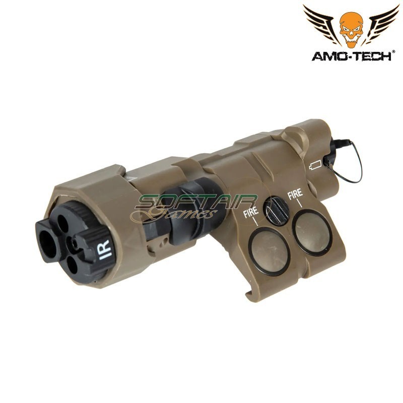 MAWL-C1 Battery case DARK EARTH Dummy Amo-tech® (amt-036406-de)