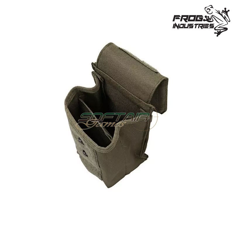 Tasca doppia OLIVE DRAB per AK Frog Industries® (fi-003574-od)