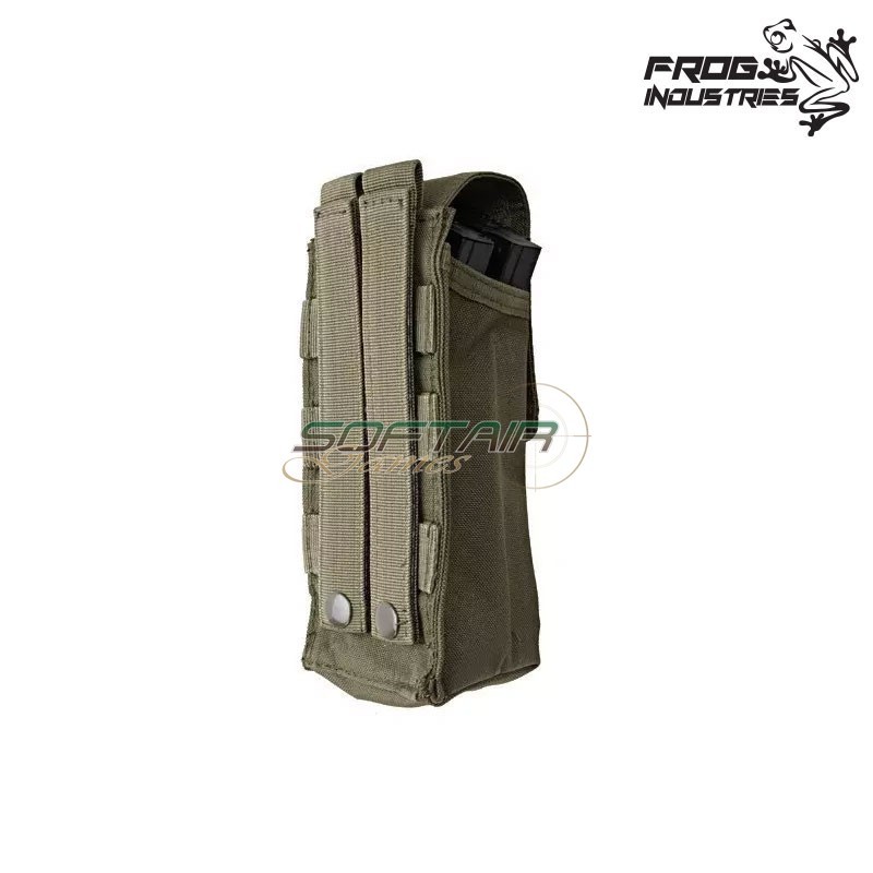 Tasca doppia OLIVE DRAB per AK Frog Industries® (fi-003574-od)