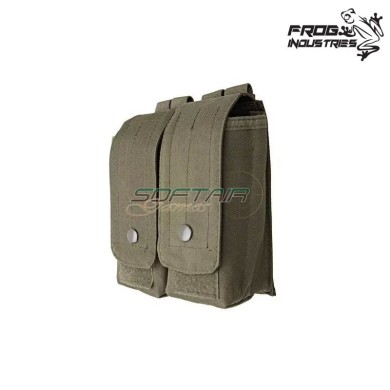 Double pouch OLIVE DRAB for AK Frog Industries® (fi-003576-od)