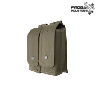 Double pouch OLIVE DRAB for AK Frog Industries® (fi-003576-od)