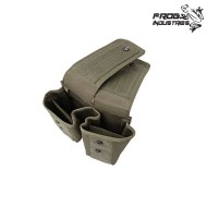 Tasca doppia OLIVE DRAB per AK Frog Industries® (fi-003576-od)