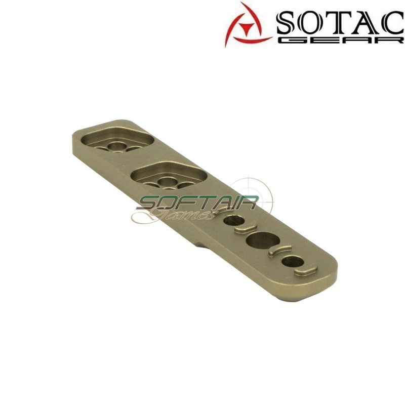 Compact Scout Light Rail Mount DARK EARTH for M300/M600 Sotac (sg-jq-0078-de)