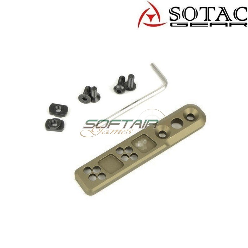 Compact Scout Light Rail Mount DARK EARTH for M300/M600 Sotac (sg-jq-0078-de)