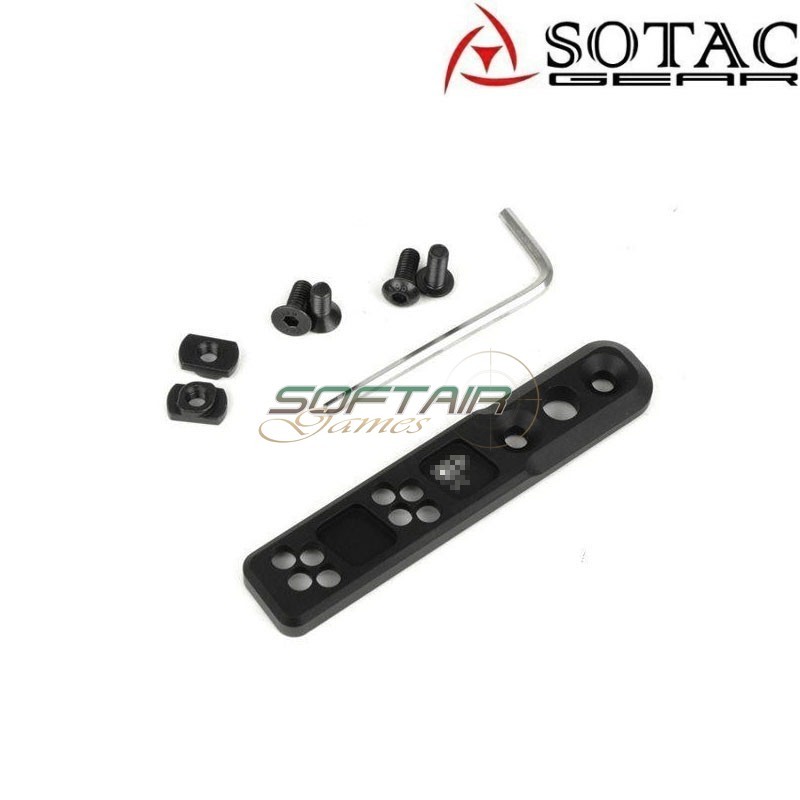 Compact Scout Light Rail Mount BLACK for M300/M600 Sotac (sg-jq-0078-bk) Compact Scout Light Rail Mount BLACK for M300/M600 Sotac (sg-jq-0078-bk)