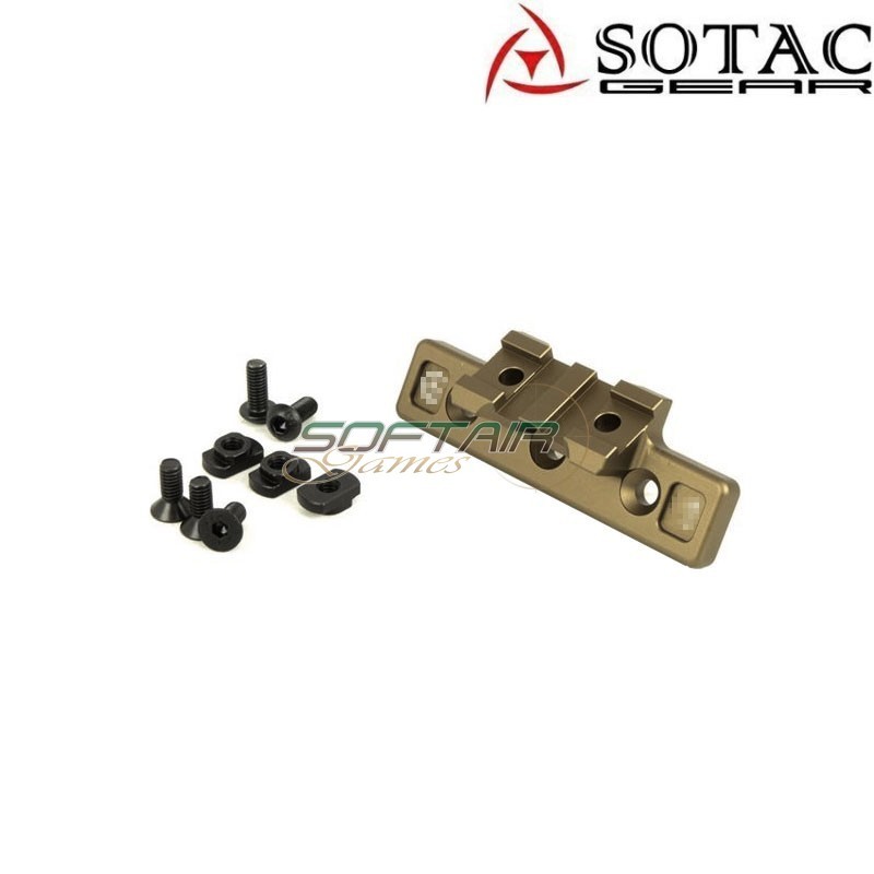 Slitta Offset 45° Thorntail LC/Keymod DARK EARTH Sotac (sg-jq-0070-de)