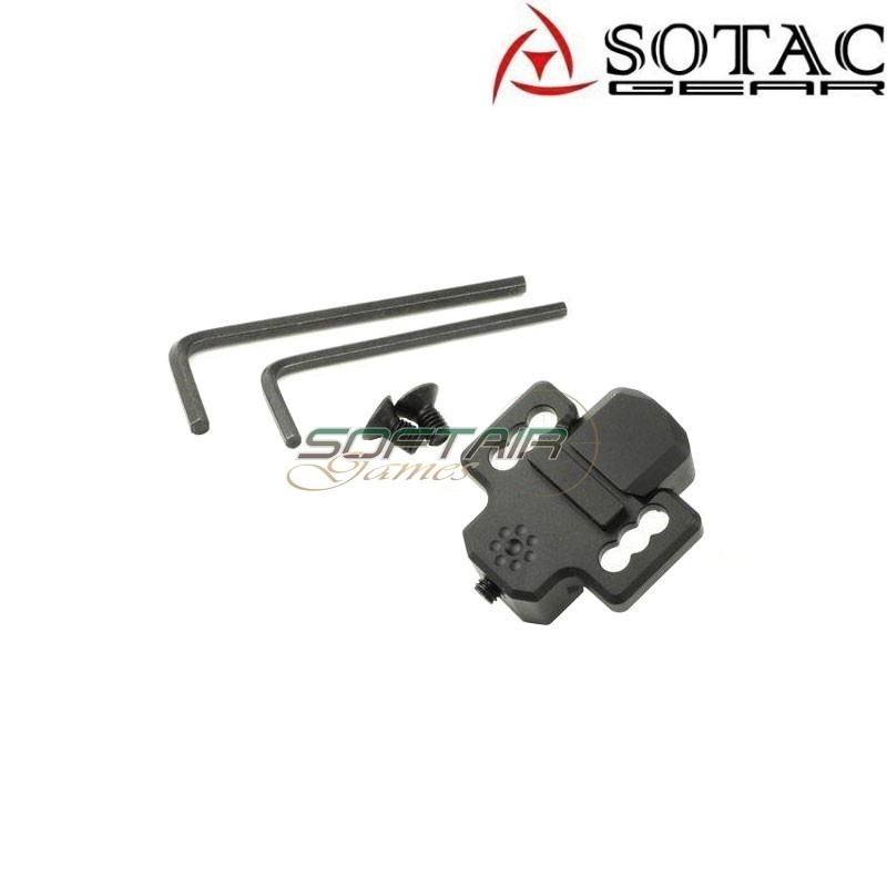 Tactical side scout mount 20mm weaver NERO per M300/M600 Sotac (sg-jq-083-bk) Tactical side scout mount 20mm weaver NERO per M300/M600 Sotac (sg-jq-083-bk)