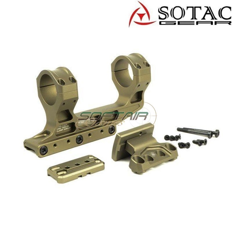 Mount per ottica UNT. style 1.93" e mount RMR DARK EARTH Sotac (sg-dh-0562-de)
