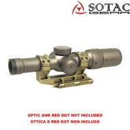 Mount for scope UNT. style 1.93" and mount RMR BLACK Sotac (sg-dh-0562-bk)