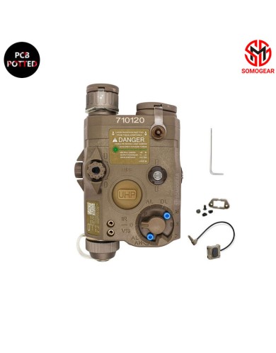 個人装備 Somogear peq-15 UHP tan green laser PEQ-15 UHP TAN GREEN Laser IR Laser Illuminator PCB Potting