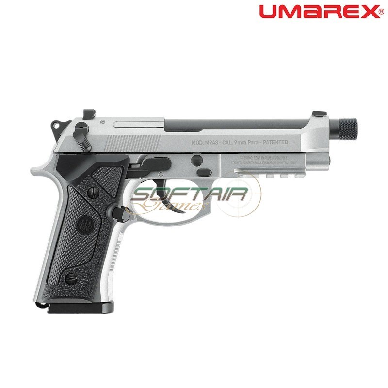 Pistola a Co2 Beretta M9 A3 SILVER Blowback Umarex (um-2.6507)
