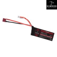 Lipo Battery Deans Connector 7.4V 1800mAh 65C Graphene Mini Type T-Plug Nimrod (nm-7.4x1800-ds)