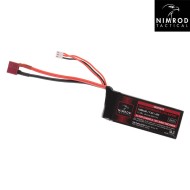 Batteria Lipo Connettore Deans 7.4V 1500mAh 65C Graphene Mini Type T-Plug Nimrod (nm-7.4x1500-ds)