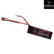 Lipo Battery Deans Connector 7.4V 2200mAh 65C Graphene Large Type T-Plug Nimrod (nm-7.4x2200-ds)