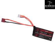 Lipo Battery DEANS Connector 11.1V 1000mAh 65C Graphene PEQ Type Nimrod (nm-11.1x1000-ds-peq) Lipo Battery DEANS Connector 11.1V 1000mAh 65C Graphene PEQ Type Nimrod (nm-11.1x1000-ds-peq)