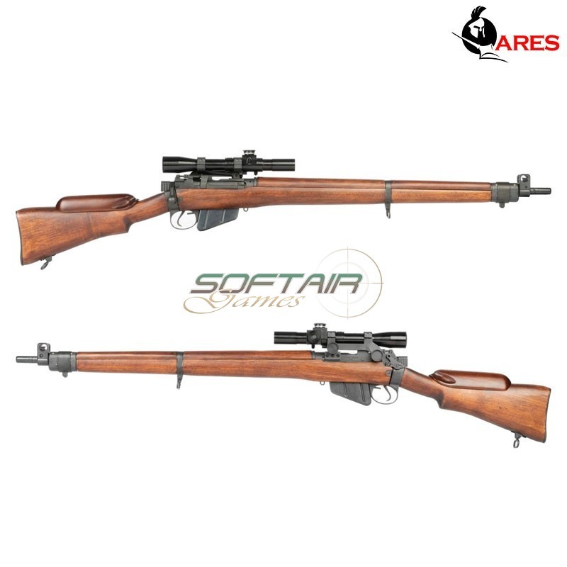 Fucile a molla sniper SMLE BRITISH NO.4 MK1 [T]  c/ottica Ares (ar-cla05)