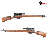 Spring sniper rifle SMLE BRITISH NO.4 MK1 [T] w/scope Ares (ar-cla05)