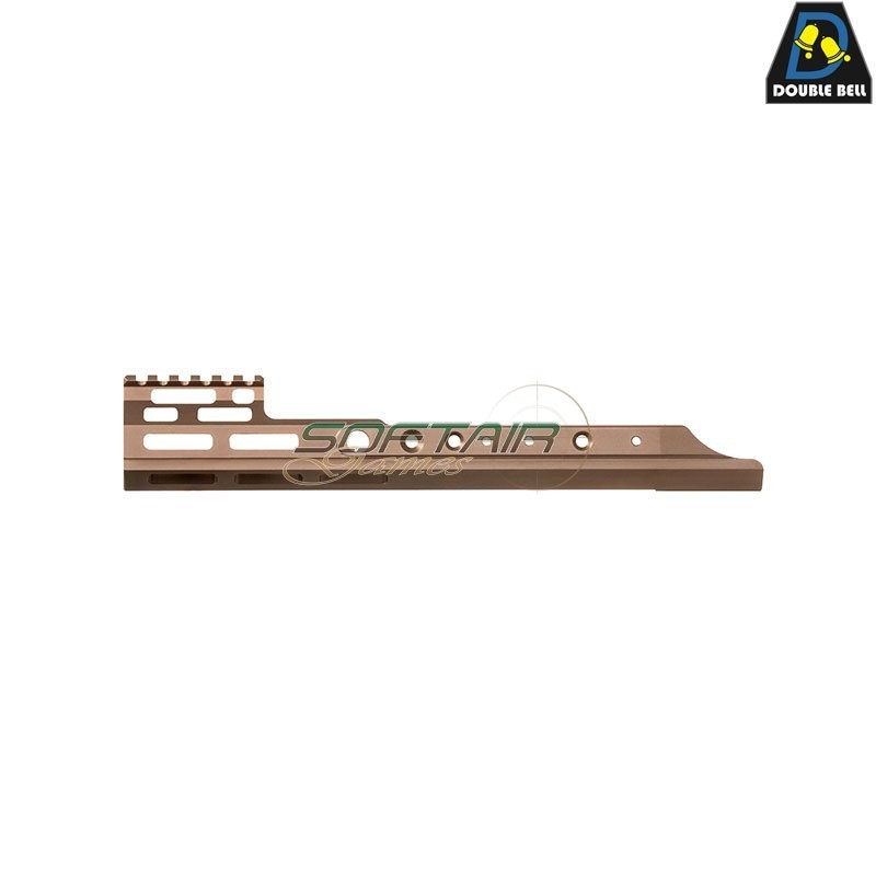 Handguard Rail LC 5" Scar-H BRONZE Double Bell (db-s-12-bz)