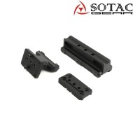 UNT. style COG Scope Mount BLACK Sotac (sg-dh-0563-bk)