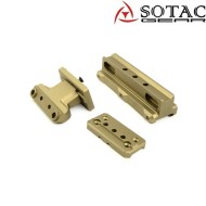 UNT. style COG Scope Mount e mount RMR DARK EARTH Sotac (sg-dh-0563-de)