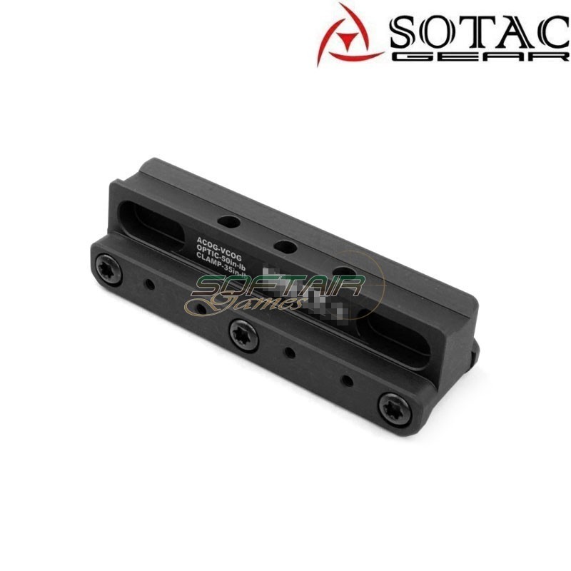 UNT. style COG Scope Mount BLACK Sotac (sg-dh-0564-bk)