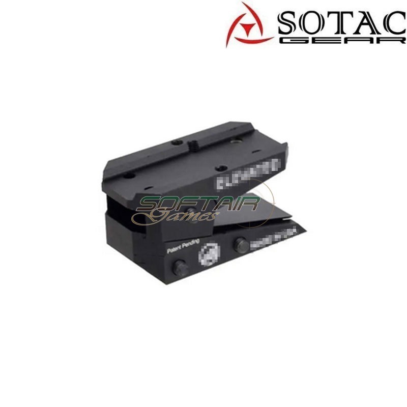 Mount slide Ele. style NERO per T1/T2/RMR/MRO Sotac (sg-jq-056-bk)