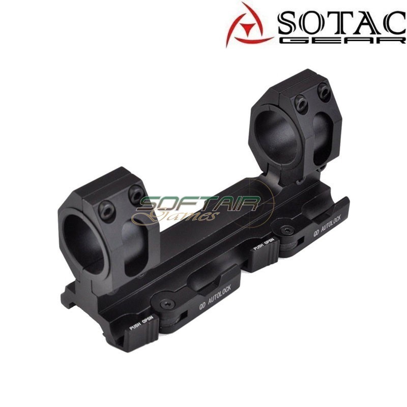 Mount per ottica con QD Autolock BLACK Sotac (sg-jq-011-bk)