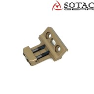 Offset mount DARK EARTH for flashlight M600 Sotac (sg-dh-0600-de)