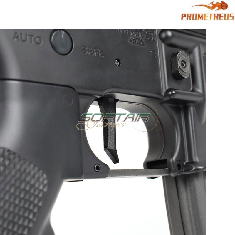 Grilletto custom BLACK regolabile per TM M4 AEG / Krytac V2 Prometheus (pr-184221)