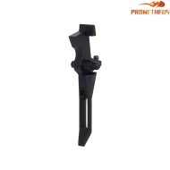 Grilletto custom BLACK regolabile per TM M4 AEG / Krytac V2 Prometheus (pr-184221)