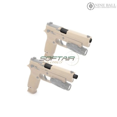 Non-Recoil 2 Way outer barrel SILVER for SIG Sauer M17 P320 GBB Nine Ball (nb-176882)