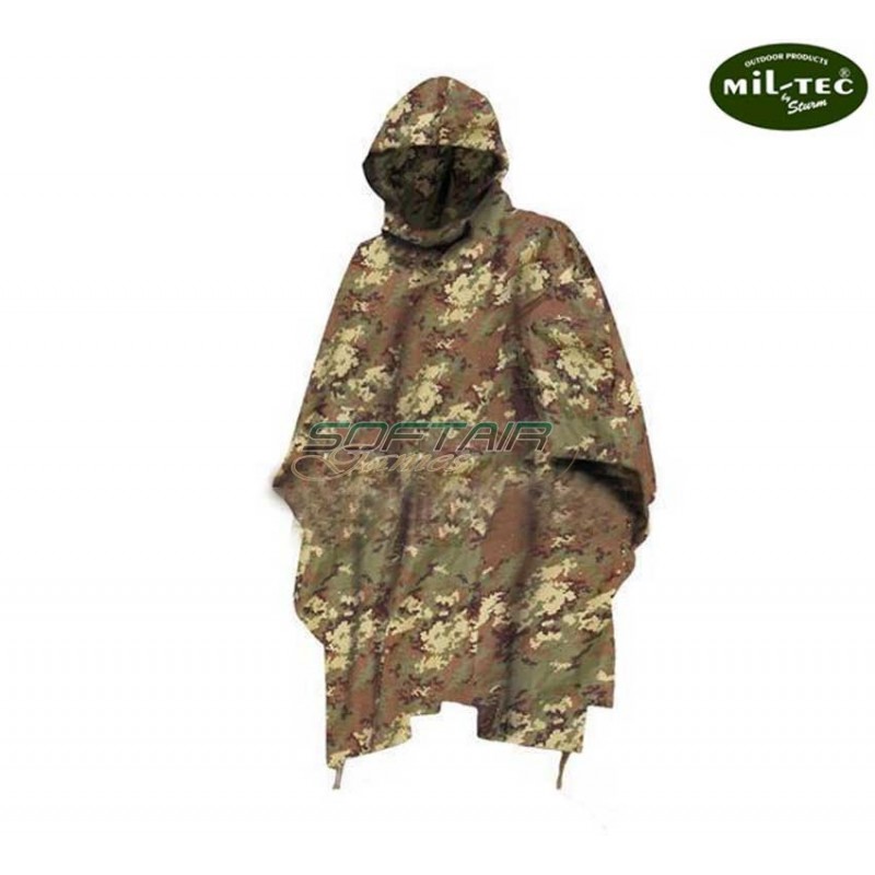 Telo Impermeabile Poncho Vegetato Mil-tec (10630042)