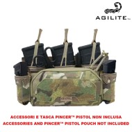 Tasca Admin 2nd Layer PINCER™ PLACARD MULTICAM Agilite (8162mtc1sz)