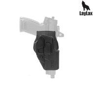 Rigid Holster CQC Battle Style BLACK for MK23 Laylax (la-171511)