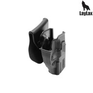 Fondina rigida CQC Battle Style BLACK per MK23 Laylax (la-171511)