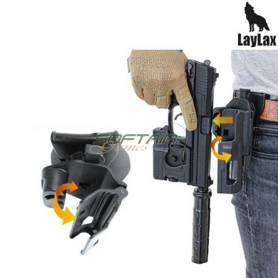 Rigid Breakout Holster BATTLE Style BLACK for MK23 Laylax (la-174413)