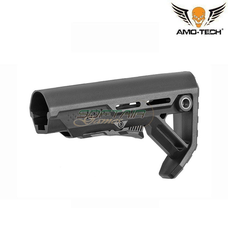 Calcio Minimalistic Cqb M4 Black Amo-tech® (amt-g046-bk)