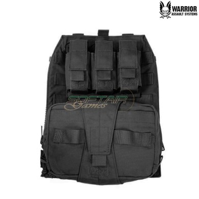 Assaulters Back Panel 40mm Black Warrior Assault Systems (w-eo-abp-mk1-bk)