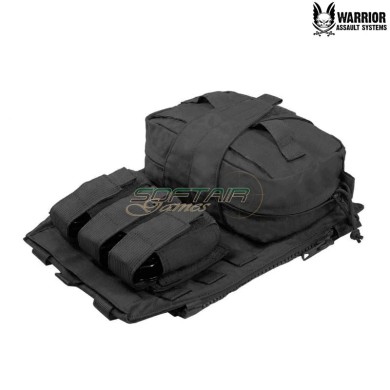 Assaulters Back Panel 40mm Black Warrior Assault Systems (w-eo-abp-mk1-bk)