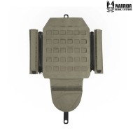 Laser cut Assaulters Back Panel 40mm Ranger Green Warrior Assault Systems (w-lc-abp-mk1-rg)