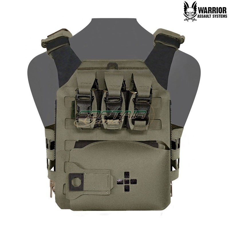 Laser cut Assaulters Back Panel 40mm Ranger Green Warrior Assault Systems (w-lc-abp-mk1-rg)